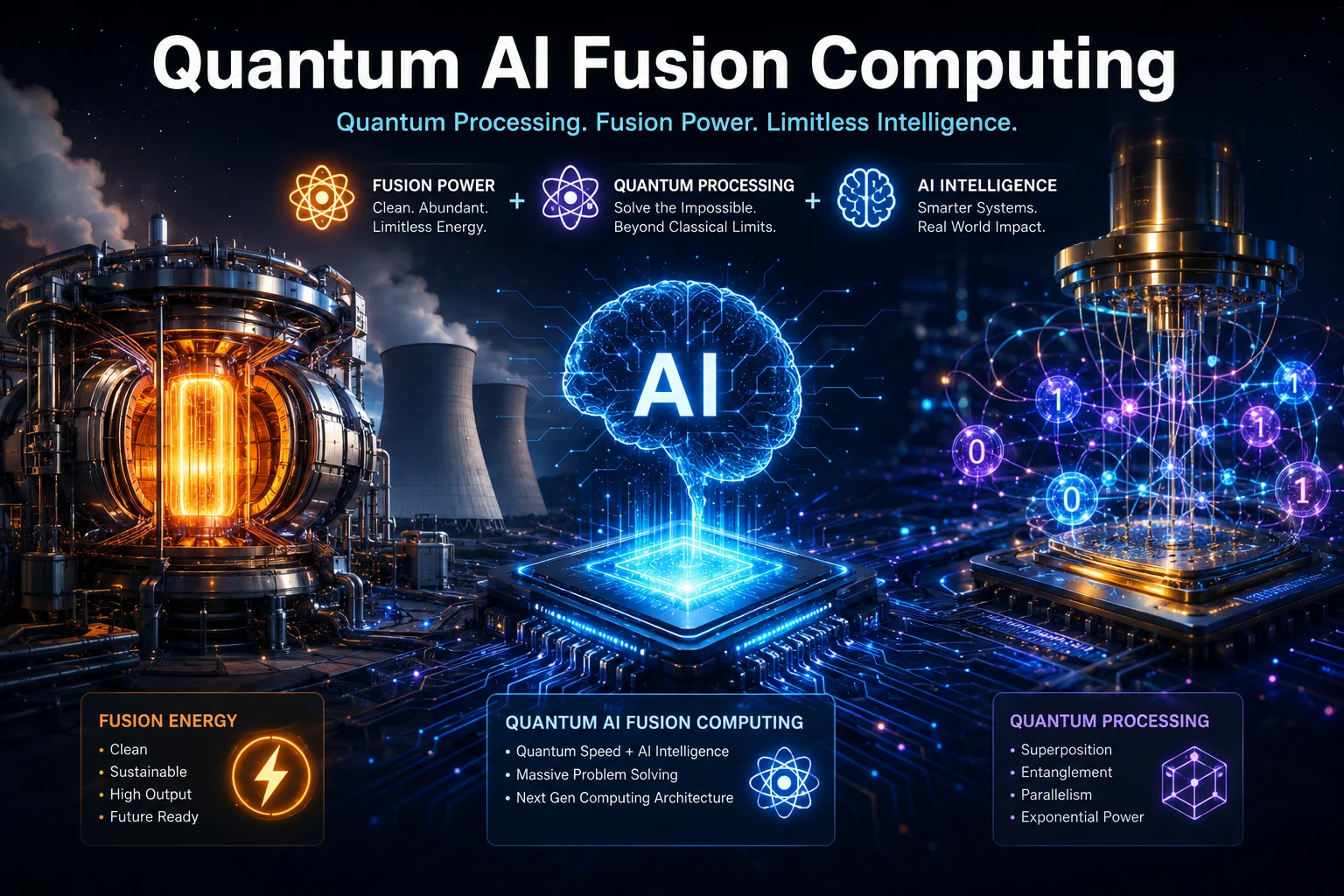 Quantum AI Fusion Computing