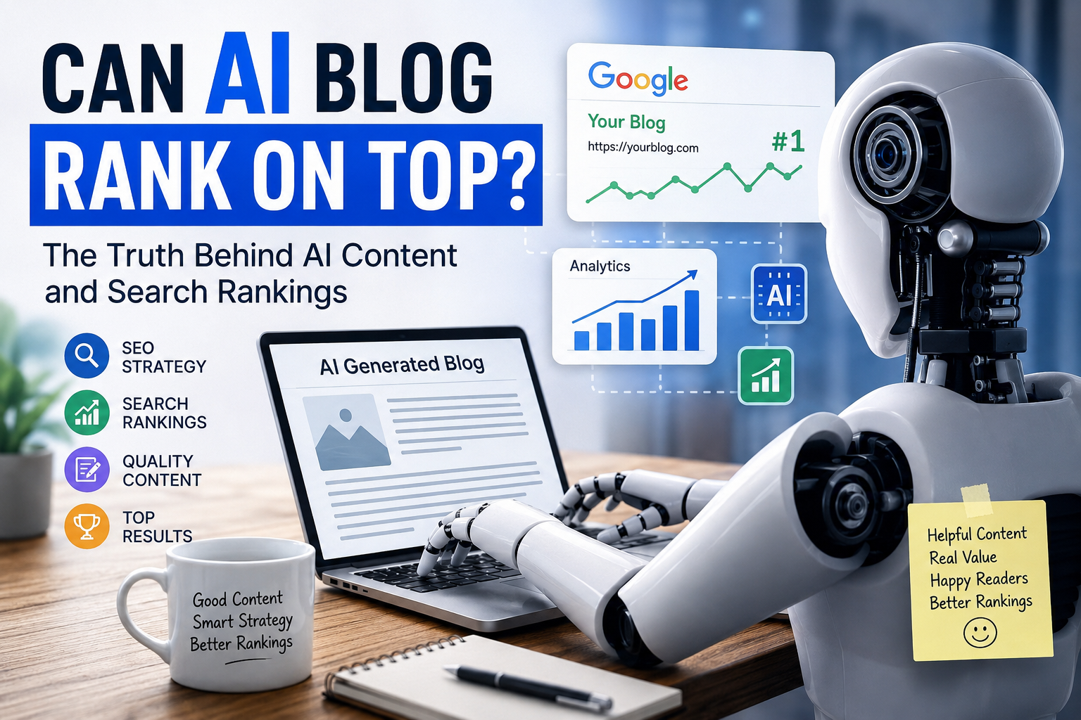 Can AI Blog Rank on Top