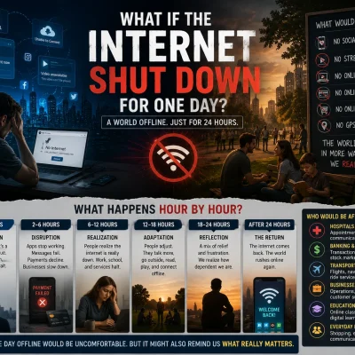 What If the Internet Shut Down for One Day