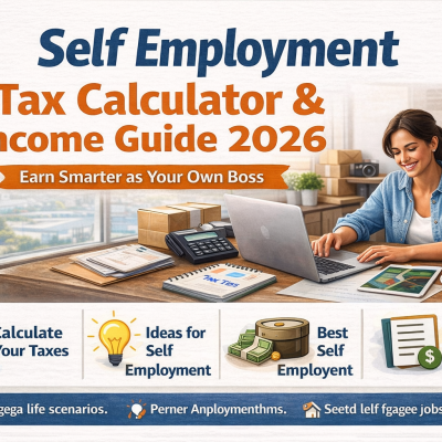 Self Employment Tax Calculator Guide 2026 income and tax calculation