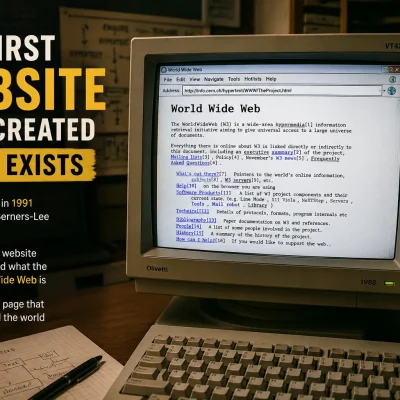 The First Website Ever Created Still Exists
