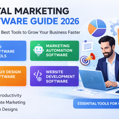 Digital marketing software tools for SEO, automation, and business growth 2026